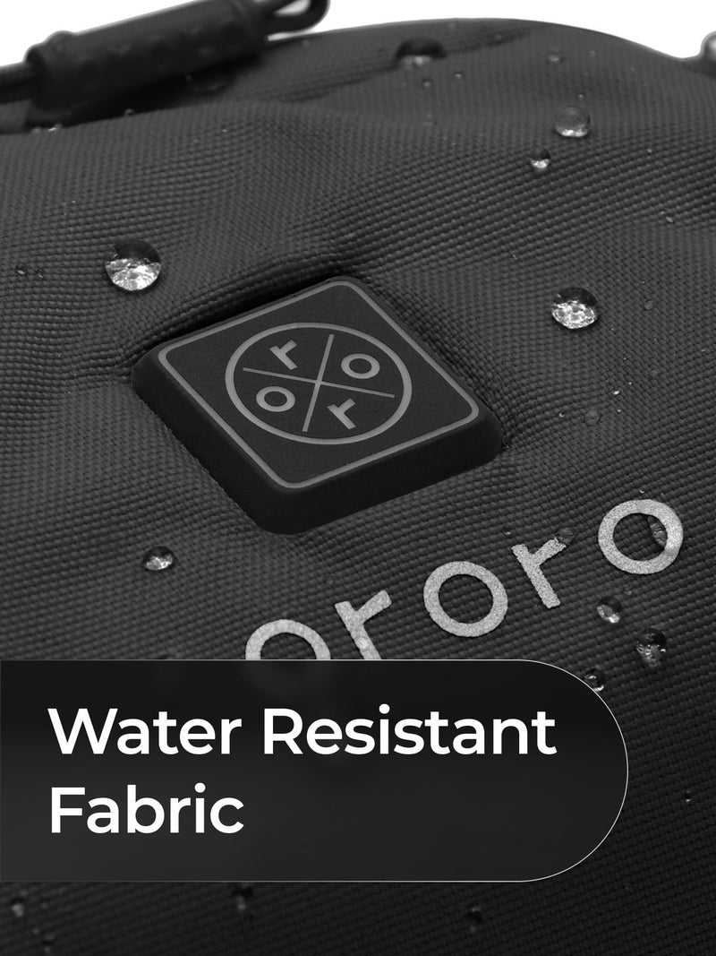 ORORO Heated Hand Warmer Muff, Up to 17 Hours of Warmth, Heated Hand Warmer Pouch with USB-C Rechargeable Battery (Black) - Image 4