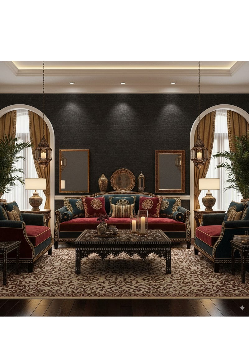 Obsidian Serica Contact Paper, Black Silk Peel and Stick Self-Adhesive Wallpaper, Extra Thick, Decorative Vinyl Waterproof, 300 x 60cm - Image 2