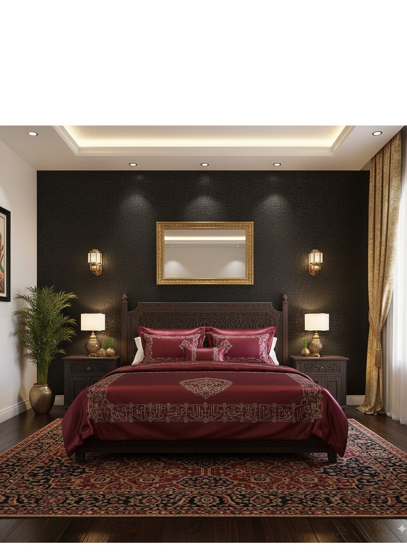 Obsidian Serica Contact Paper, Black Silk Peel and Stick Self-Adhesive Wallpaper, Extra Thick, Decorative Vinyl Waterproof, 300 x 60cm - Image 3