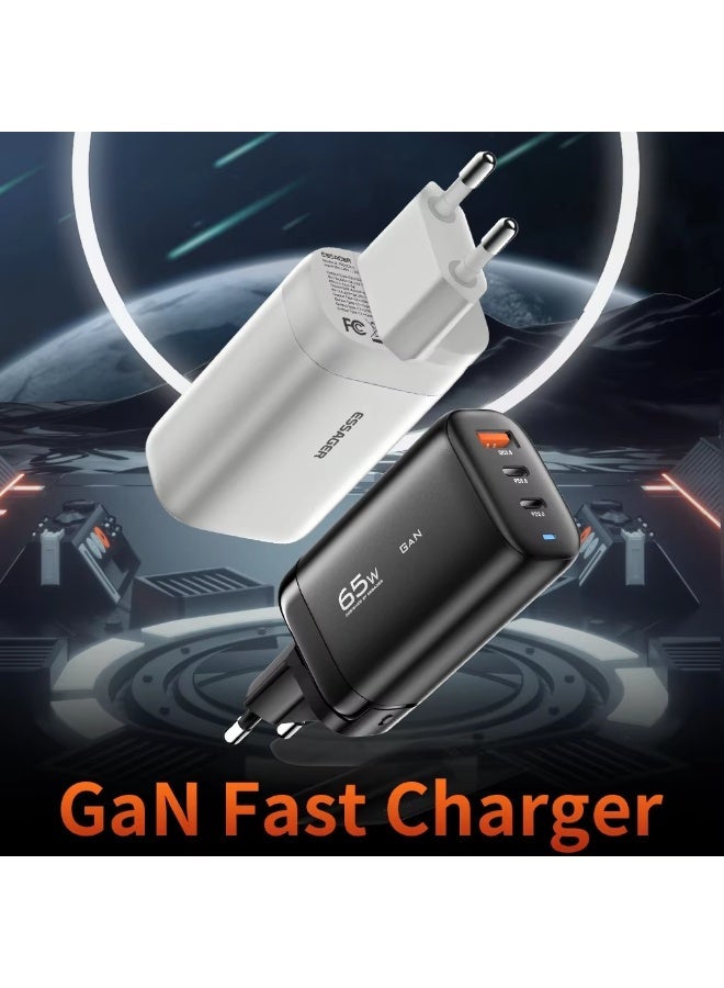 Essager UK 65W GaN USB Type C Charger For Laptop PPS 45W 25W Fast Charge For Samsung QC3.0 PD3.0 For iPhone14 13 Pro Phone Chagers - Image 2