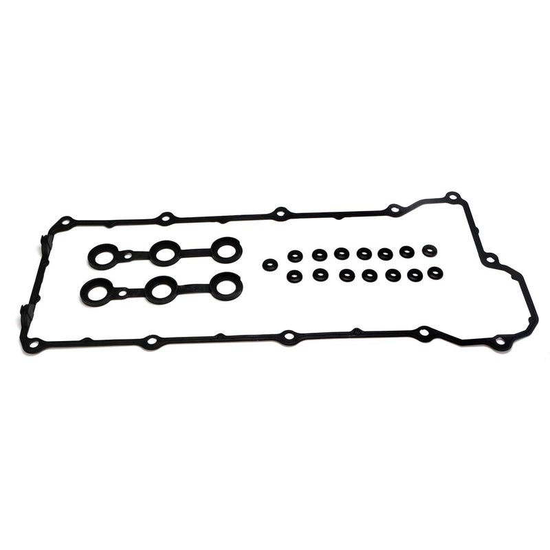 AUCERAMIC 11120034107 Valve Cover Gasket Kit with Grommet Seals Spark Plug Tube Seals Fit for 19921995 BMW 325i 325is 525i 525it M3 E34 E36 M50B25 S50B30 25L 30L L6 DOHC