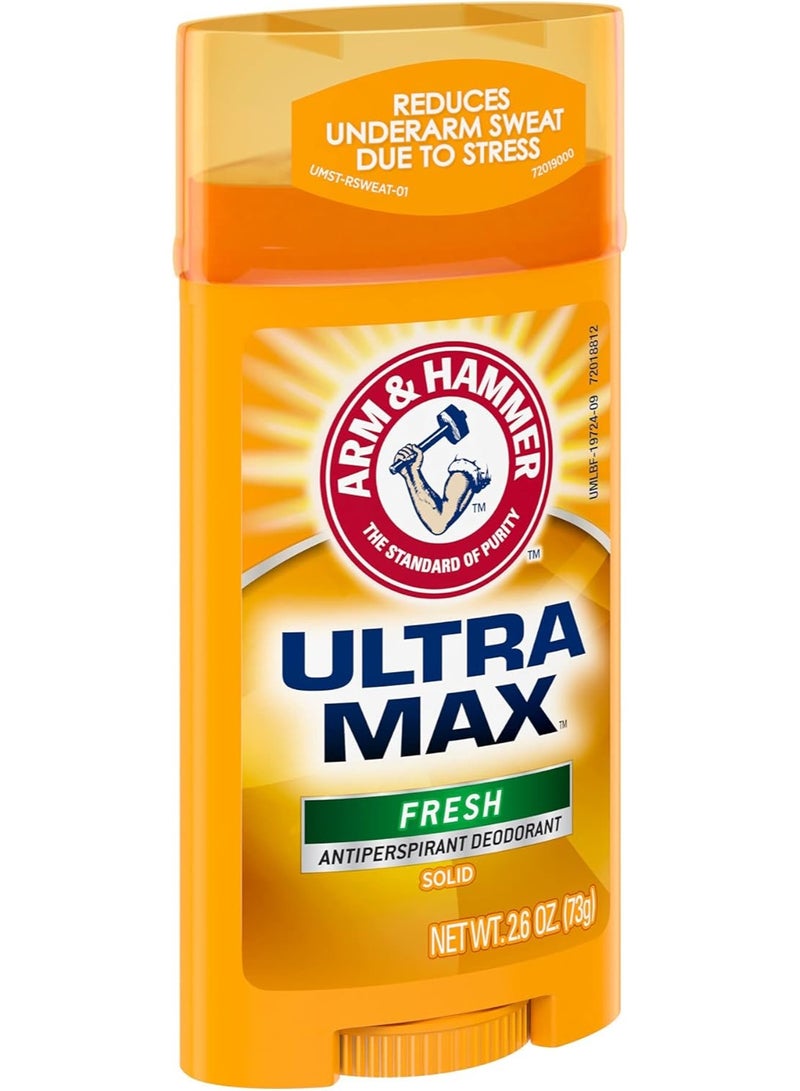 آرم آند هامر مزيل عرق ألترا ماكس أكتيف سبورت الصلب المضاد للتعرق، أصفر، 73 غرام - Image 2