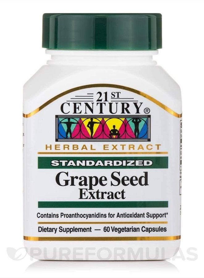 21St Century, Grape Seed Extract, 60 Tablets