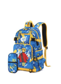 Naruto Joint Junior High School Student Backpack Primary School Student Large Capacity School Bag Pencil Case Set 41*14*28cm