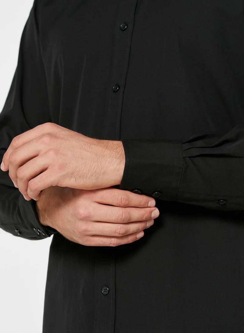 T.M.Lewin Button Cuff Slim Fit Shirt