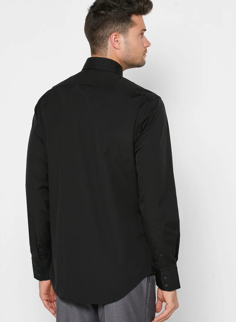 T.M.Lewin Button Cuff Slim Fit Shirt