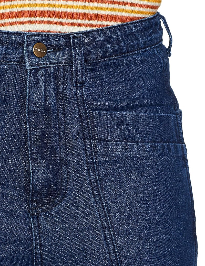 AKA CHIC Tapered Fit Women Jeans (AKCB 1437_Blue_26 - Image 4