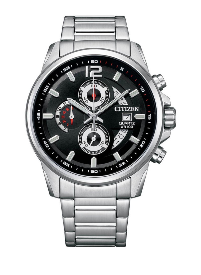 CITIZEN ساعة يد AQ Chrono للرجال AN3690-56E  - Image 1
