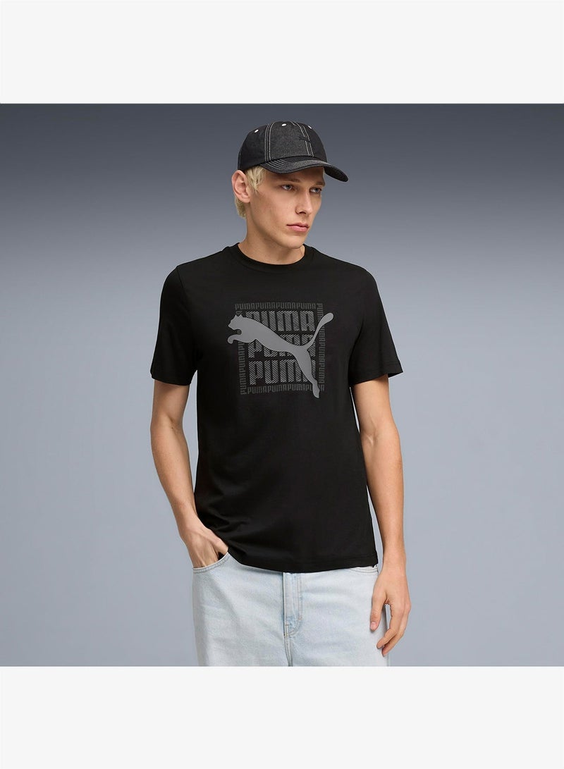 PUMA Graphic Wording T-Shirt - Image 1