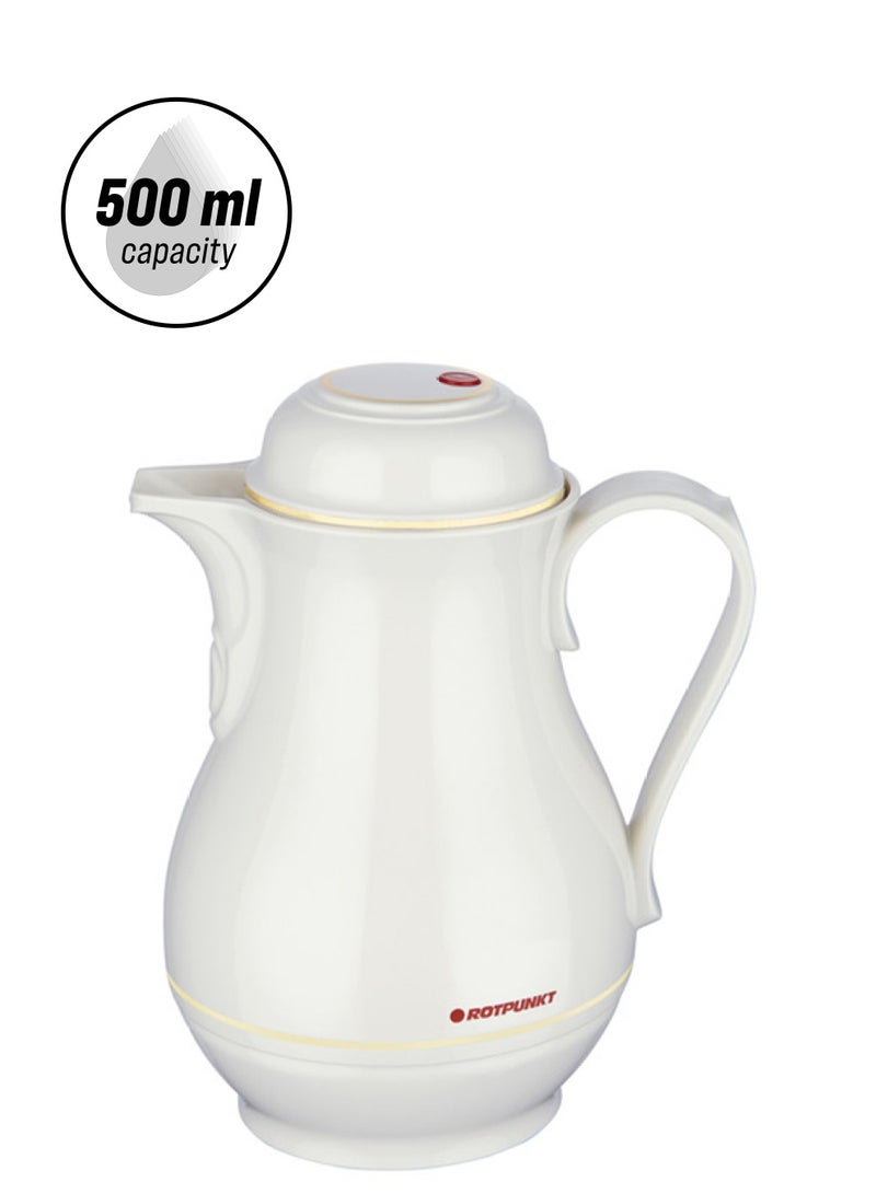 German Rotpunkt Thermos 1/2 L Cream