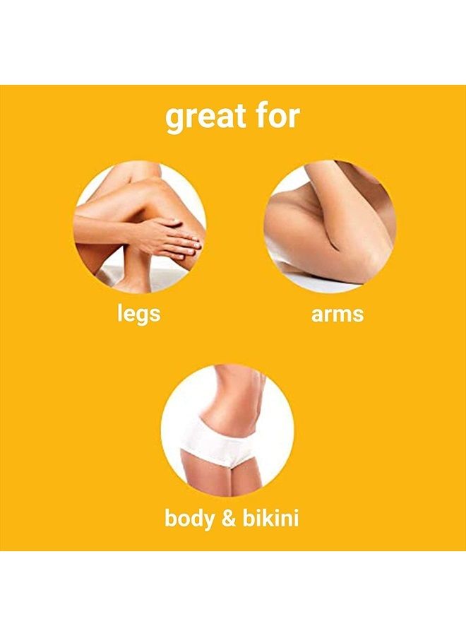 Nad's زبدة إزالة الشعر 3 في 1، كريم إزالة شعر لطيف ومهدئ للنساء، كريم إزالة الشعر الحساس للجسم والساقين، مناسب لجميع أنواع البشرة (21103)، 5.1 أونصة سائلة (عبوة من 1) - Image 4