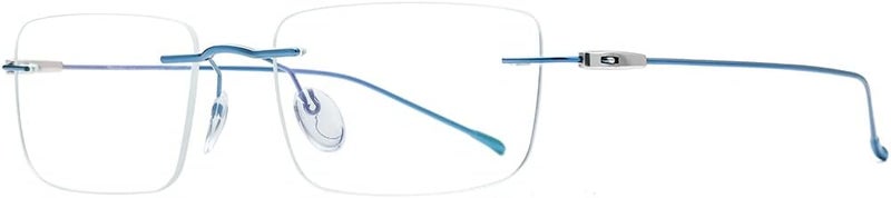 FONEX Titanium Glasses Frame,Rimless Frameless Optical Eyewear Eyeglasses for Men and Women F85634 - Image 5