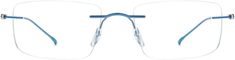 FONEX Titanium Glasses Frame,Rimless Frameless Optical Eyewear Eyeglasses for Men and Women F85634 - Image 4