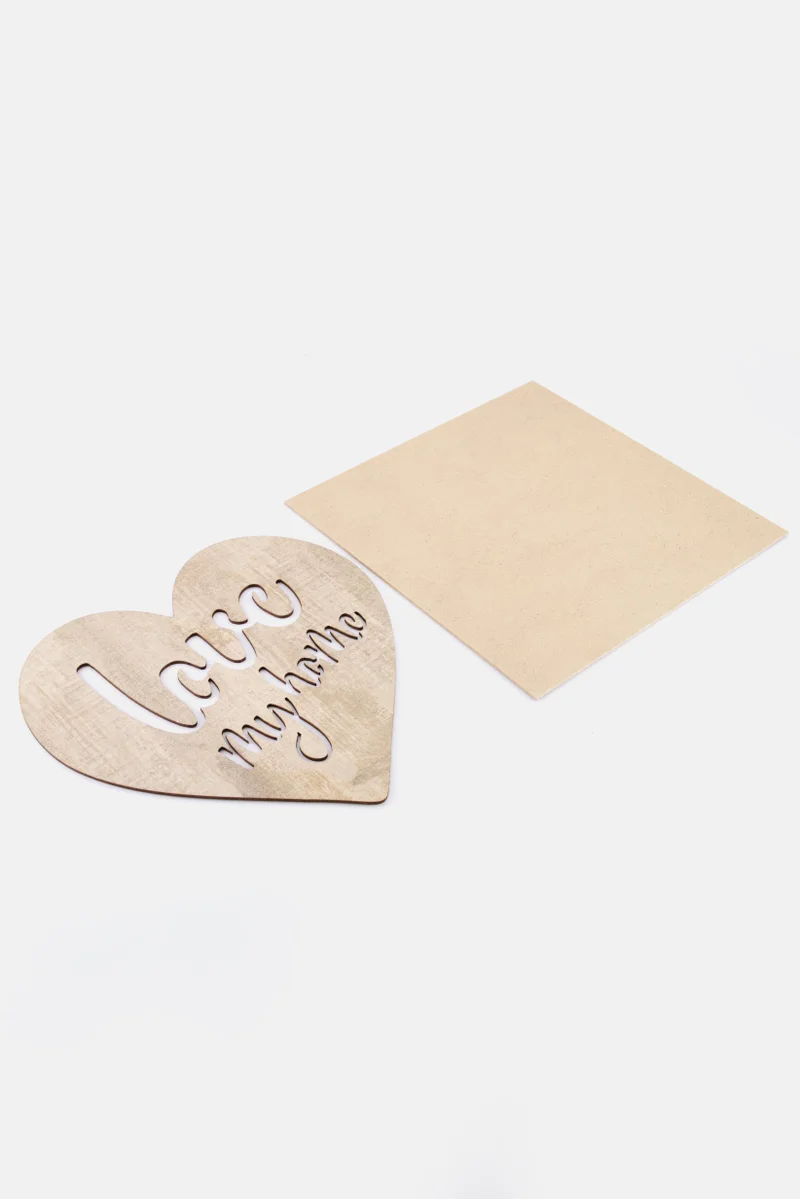 موي موتشو Laser Piece Heart, Beige