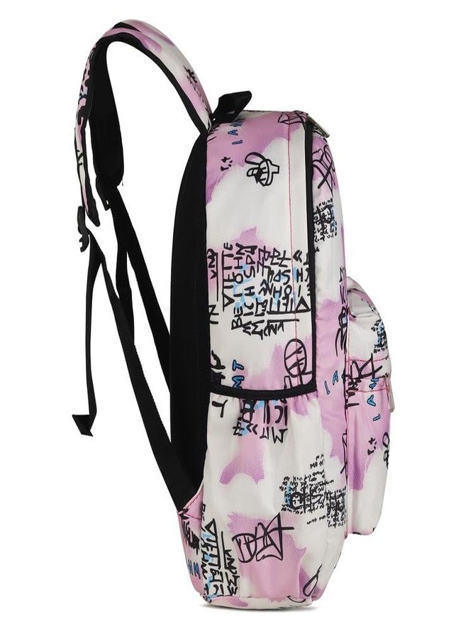 CLUCI New Heavy Duty Printed Backpack Large Capacity Waterproof Lightweight Multifunction Commercial, Travel Fashion, Office Backpack,Collage Backpack, (Purple Slide) - Image 3