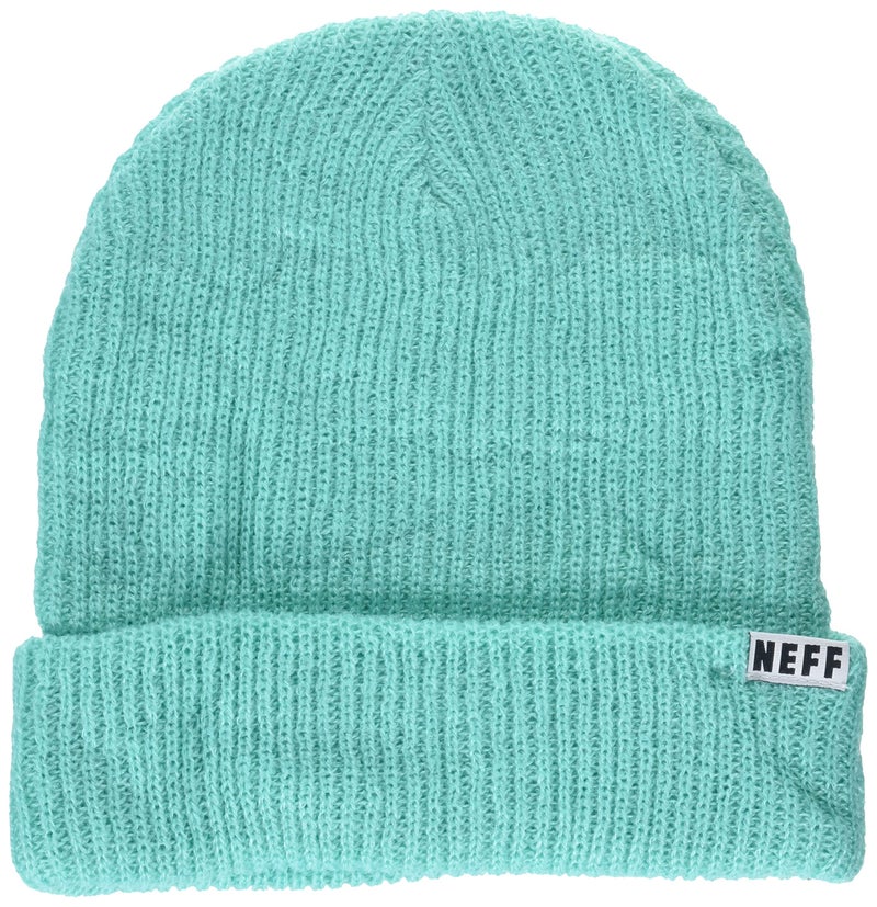 Neff Unisex Fold Beanie Hat for Men and Women, Mint, One Size