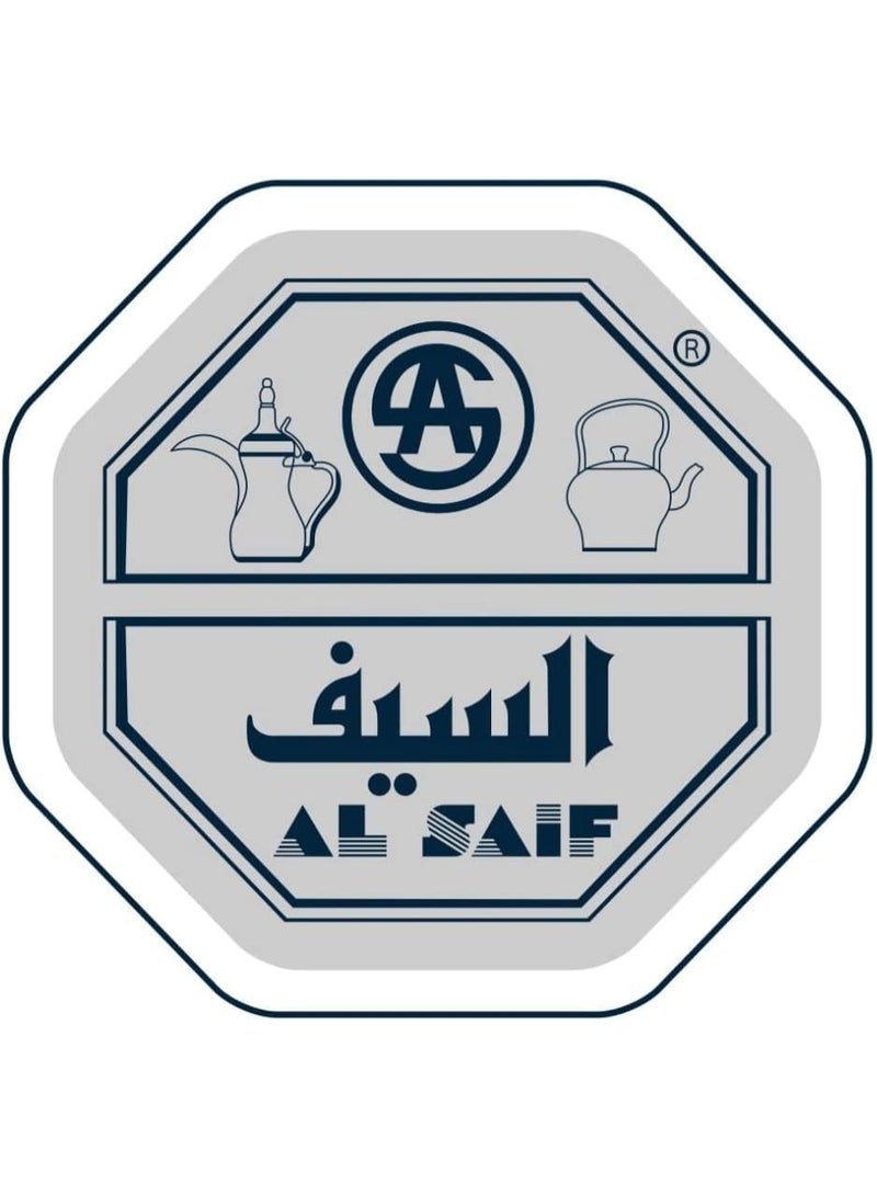 السيف  طنجرة ضغط من الألومنيوم والجرانيت من ALSAIF، لون بيج: أبيض لؤلؤي - Image 5