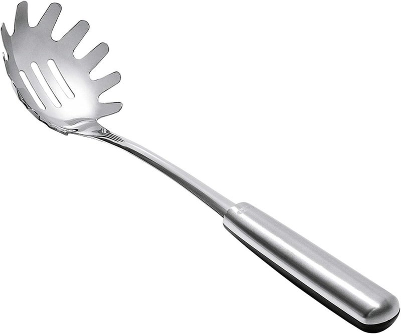 OXO Steel Spaghetti Spoon, Stainless Steel - Image 1