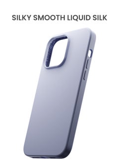TinyMoose iPhone 14 Pro Max 6.7 inch Liquid Silk Drip iPhone Case made for iPhone 14 Pro Max Anti-Drop Shock Absorption, Anti-Scratch, Silky Smooth - Purple Silk  - Image 3