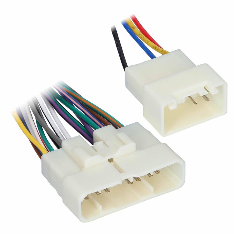 Metra 70-8117 Factory Amplifier Bypass Harness fits Select 2003-2009 Toyota Vehicles - 03-09 4RUNNER - 05-08 Matrix - 03-07 Sequoia - 04-06 Tundra - Image 1