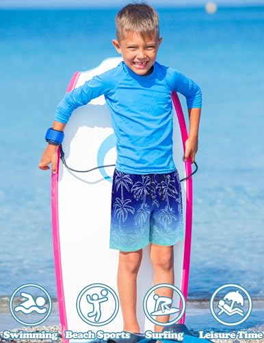 Sarfel Brand Boys' Swim Trunks - Size 14-16, Bathing Suits with Shorts for Teen Boys - Image 4