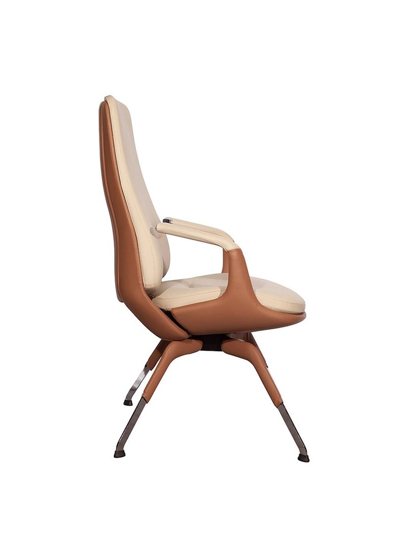 HUIMEI Huimei GW-1806-C Office Visitor Chair Beige Color  - Image 3