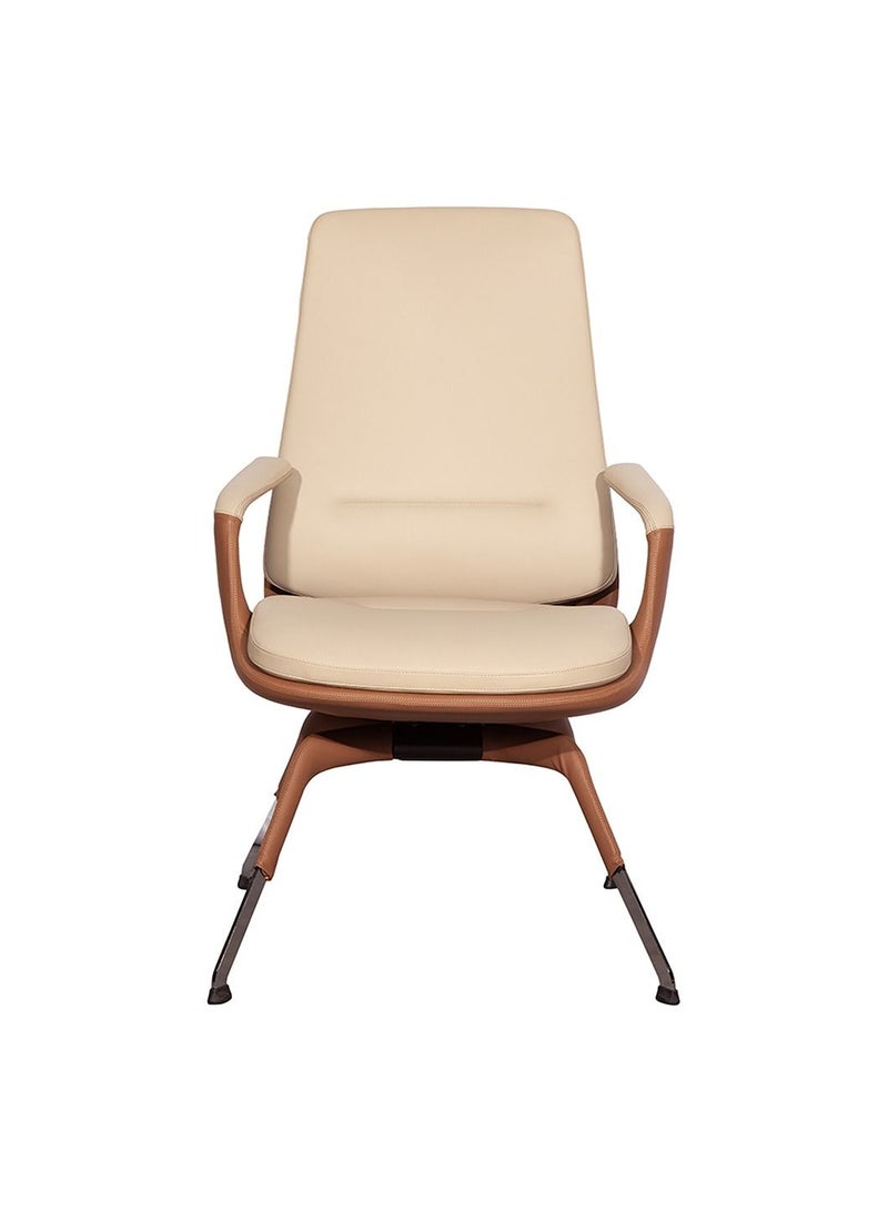 HUIMEI Huimei GW-1806-C Office Visitor Chair Beige Color  - Image 2