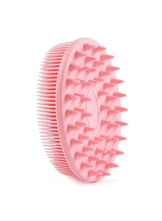 ZIPRON Exfoliating Silicone Body Scrubber Easy To Clean | 2 In 1 Bath And Shampoo Brush Use in Shower, Body Brush | Shower Cleaning Exfoliating Use for Sensitive Skin, Lather Well (Pack Of 1) - Image 1