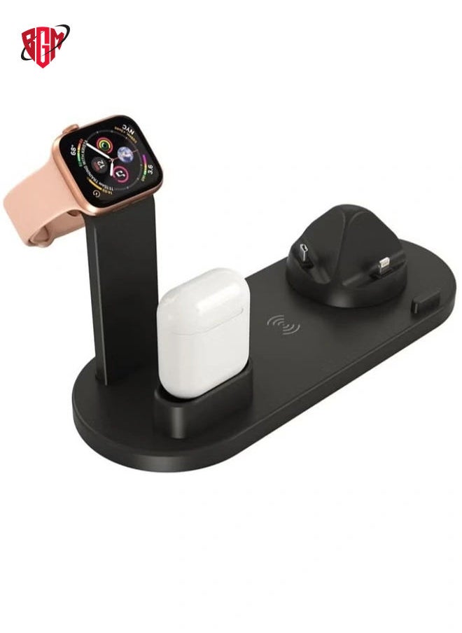 BGM - Professional Fast Wireless Charger for Apple iPhone/Android/Smartwatch/Air Pods - Image 1