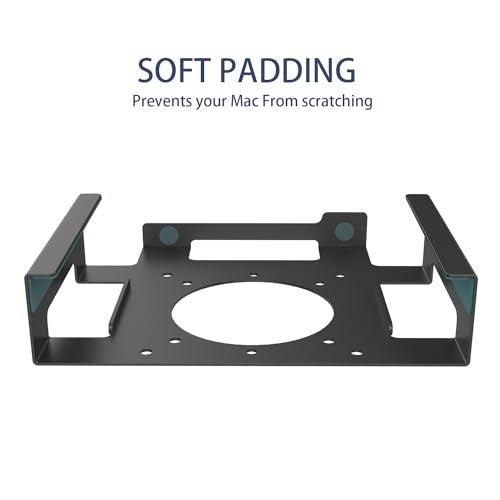 bylitco Monitor Vesa Mount or Under Desk Holder for Mac mini 2018-2023 M1 M2 - Image 3