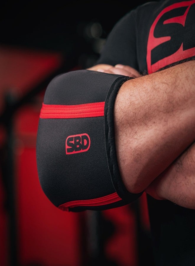 SBD أكمام الكوع من إس بي دي - أقصى دعم وضغط مع حرية حركة كاملة - تدريب القوة ورفع الأثقال، صنع في بريطانيا العظمى - Image 4