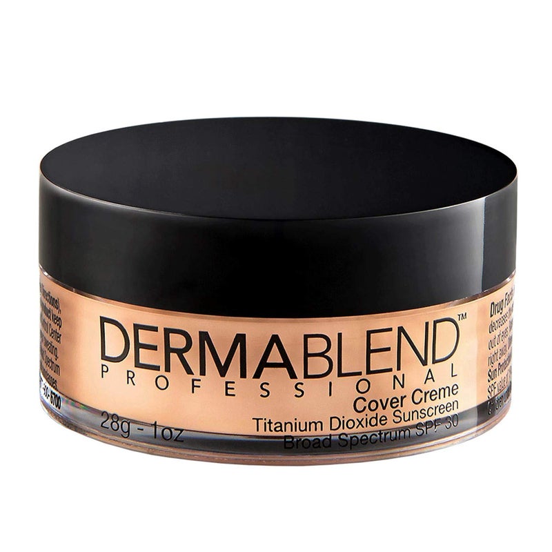 Dermablend Cover Creme Full Coverage Foundation with SPF 30 20W Cashew Beige 1 oz