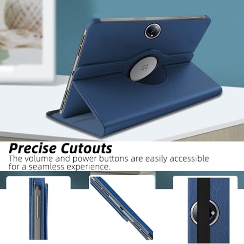 TGK 360 Rotatable Smart Flip Case Cover for OnePlus Pad 2 12.1 inch Tablet (Dark Blue) - Image 3