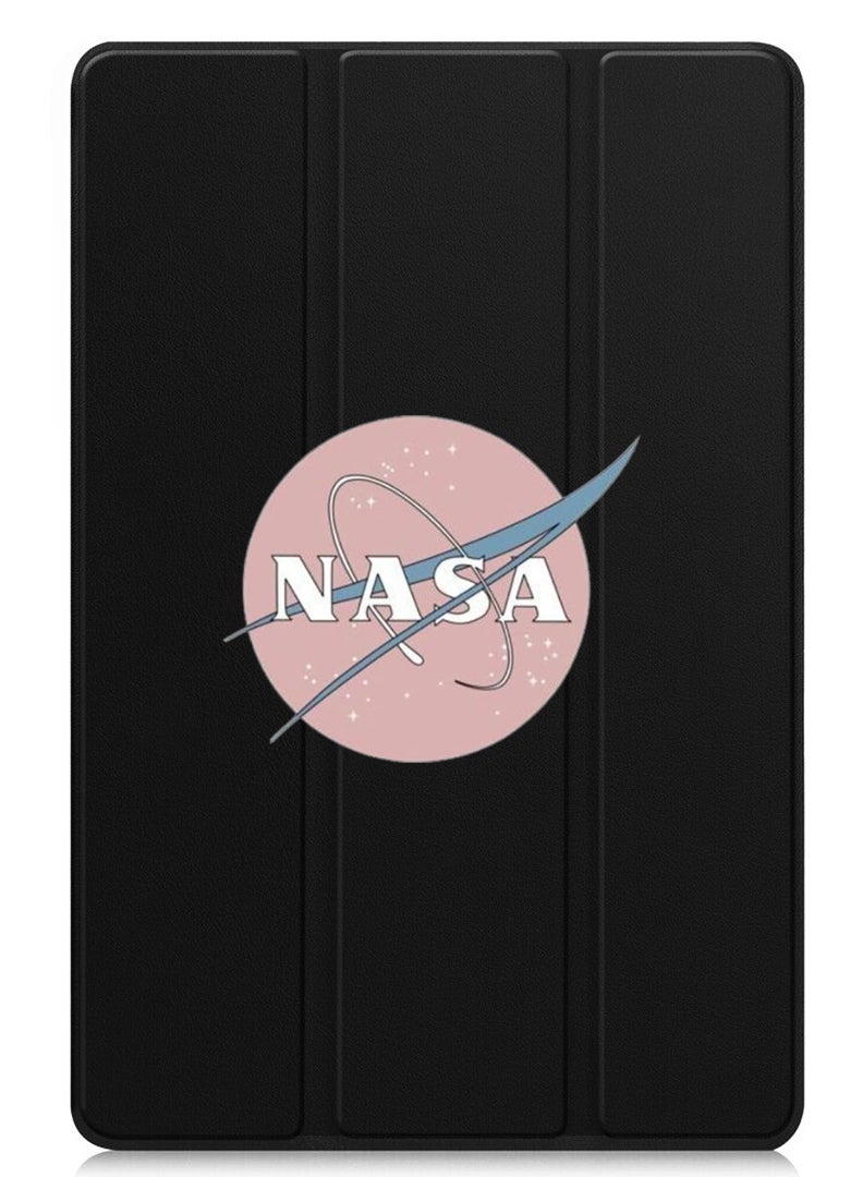 Theodor Protective Flip Case For Apple iPad Pro 13 (2024) With Trifold Stand Auto Wake Sleep Shockproof Cover Nasa Pink  - Image 1