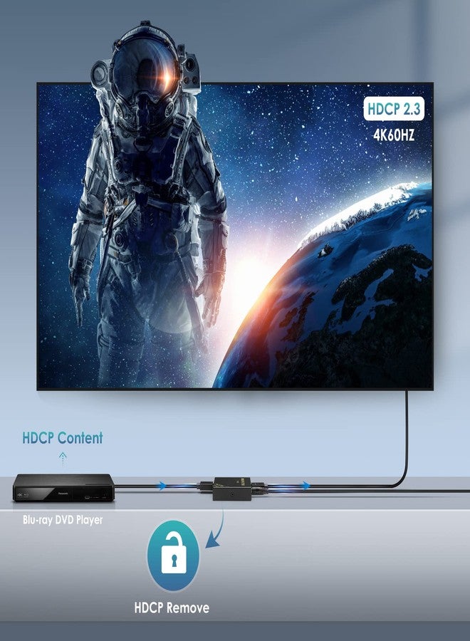 HBAVLINK 4K HDMI Splitter 1 in 2 Out 60Hz- HDCP 2.2/2.3 Bypass, HDR, Dolby Atmos/DTS5.1/7.1 - Compatible with PS5/PS4/PS3, Apple TV, Xbox, Cable Box, Roku Stick, etc. - Image 4