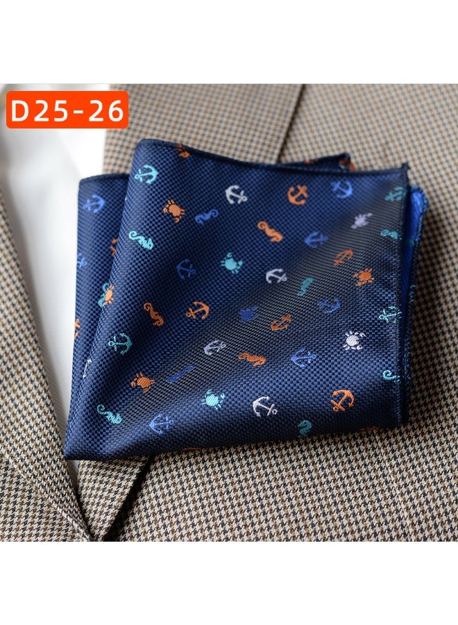 Shougu New Men's Suit Decoration Pocket Towel Small Square Towel 