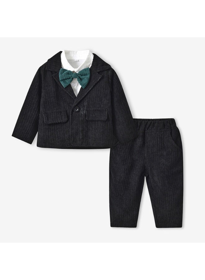 Shougu Boys' Fashionable Small Suit Set  - Image 1