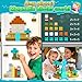 Soyee 150PCS Magnetic Blocks Magnetic Building Blocks Stacking Magnets Toys for Kids Montessori Sensory STEM Toddler Construction Toys for Ages 35 57 813 Christmas Birthday Gifts - Image 4
