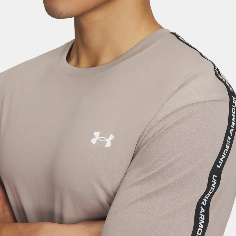 UNDER ARMOUR Brown Men's UA Tech Taping Training T-Shirt for Men | Best Price UAE