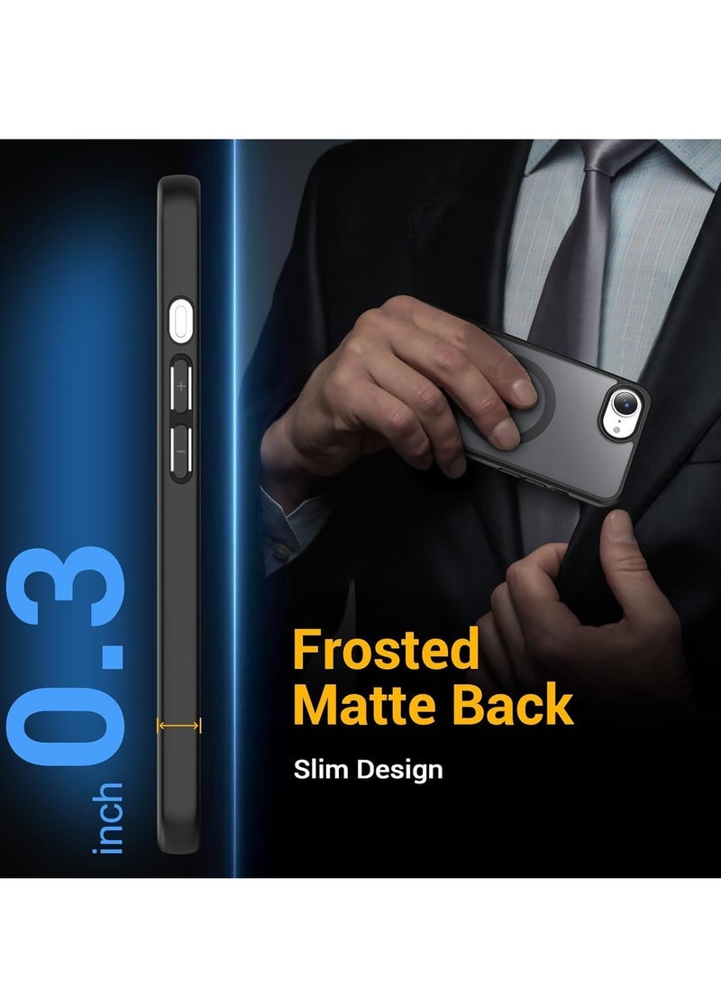 ELTRAZONE iPhone 16e Case Cover Compatible with MagSafe – Slim & Soft Touch Translucent Matte Sleeve Case, Drop Protection, Anti-Fingerprint, Anti-Scratch, Shockproof, Lightweight Protective Case for 6.1 Inch iPhone 16e - Image 4
