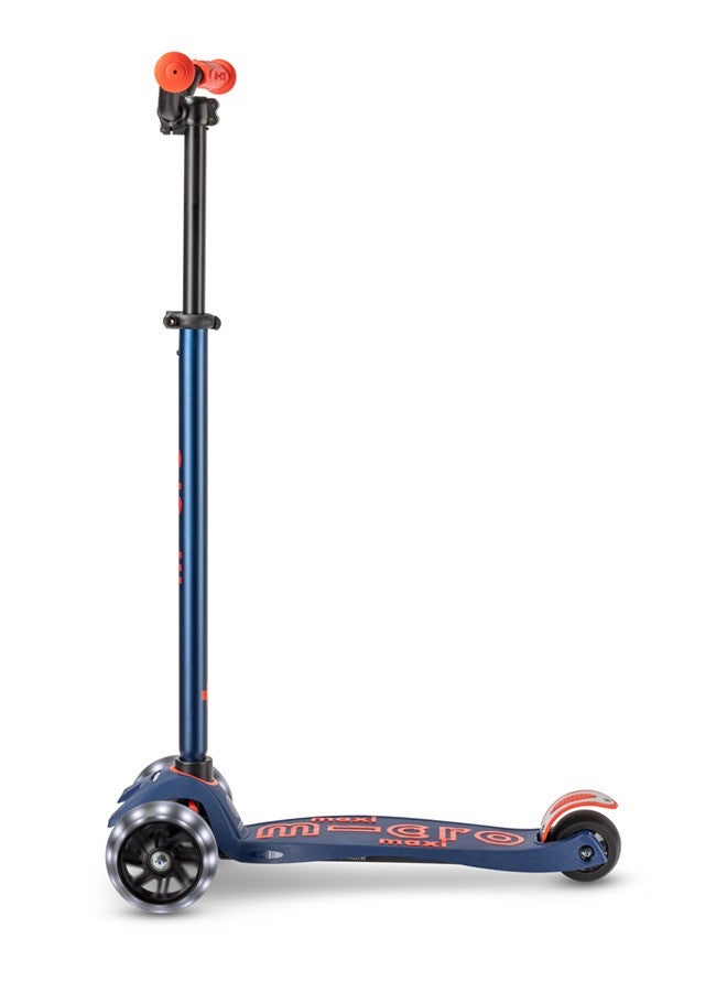Micro ماكسي ميكرو ديلوكس برو LED | الأصلي | سكوتر للأطفال من 5 سنوات | سكوتر أطفال متميز من 5-7 سنوات | مقبض قابل للتعديل في الارتفاع | سكوتر لوح الدفع | 5 6 7 سنوات - Image 5