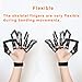 Thafikzi Halloween Gloves Skull Fingers Articulated Devil Claws Cosplay Ghost Hands All Finger Fit Flexible Black - Image 4