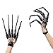 Thafikzi Halloween Gloves Skull Fingers Articulated Devil Claws Cosplay Ghost Hands All Finger Fit Flexible Black - Image 3