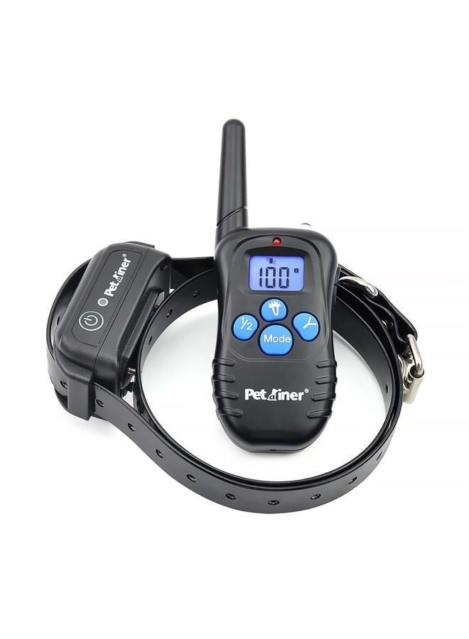 Petrainer Shock Collar for Dogs - Waterproof Rechargeable Dog Training E-Collar with 3 Safe Correction Remote Training Modes, Shock, Vibration, Beep for Dogs Small, Medium, Large - Image 1