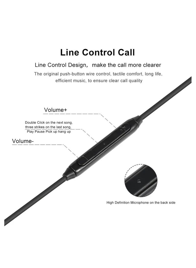 CROIRE In-ear Stereo Headphones with Mic 3.5 mm Jack  - Image 4