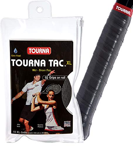 Tourna Tac Overgrip Pack of 10 (Black, X-Large) - Image 3