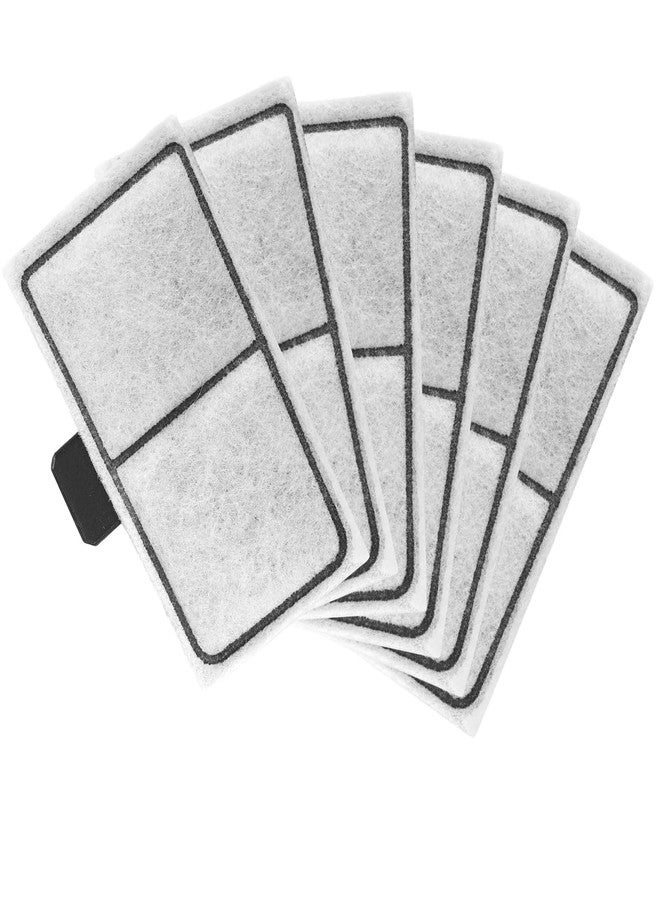 خرطوشة فلتر GSDOXLE، خرطوشة فلتر حوض السمك لـ Top Fin EF-S/BF5 BETTAFLO، خراطيش فلتر EF-S لعنصر EF-S، مقاس 3.7 × 2.1 بوصة، فلتر حوض السمك ef-s (6 قطع) - Image 1