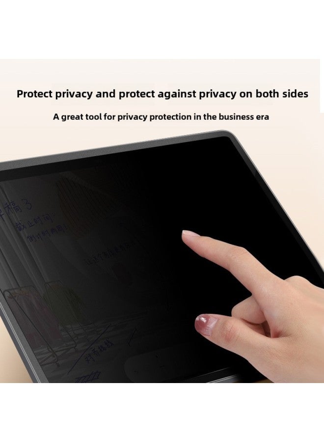 For Apple Tablet IPad Series Anti-peep Tempered Film IPad10.2 Inch IPadpro11 Inch/13 Inch 2024-Color:Anti-Peep (with Packaging)-Dimensions:iPad Pro/Air3 10.5-inch - Image 1
