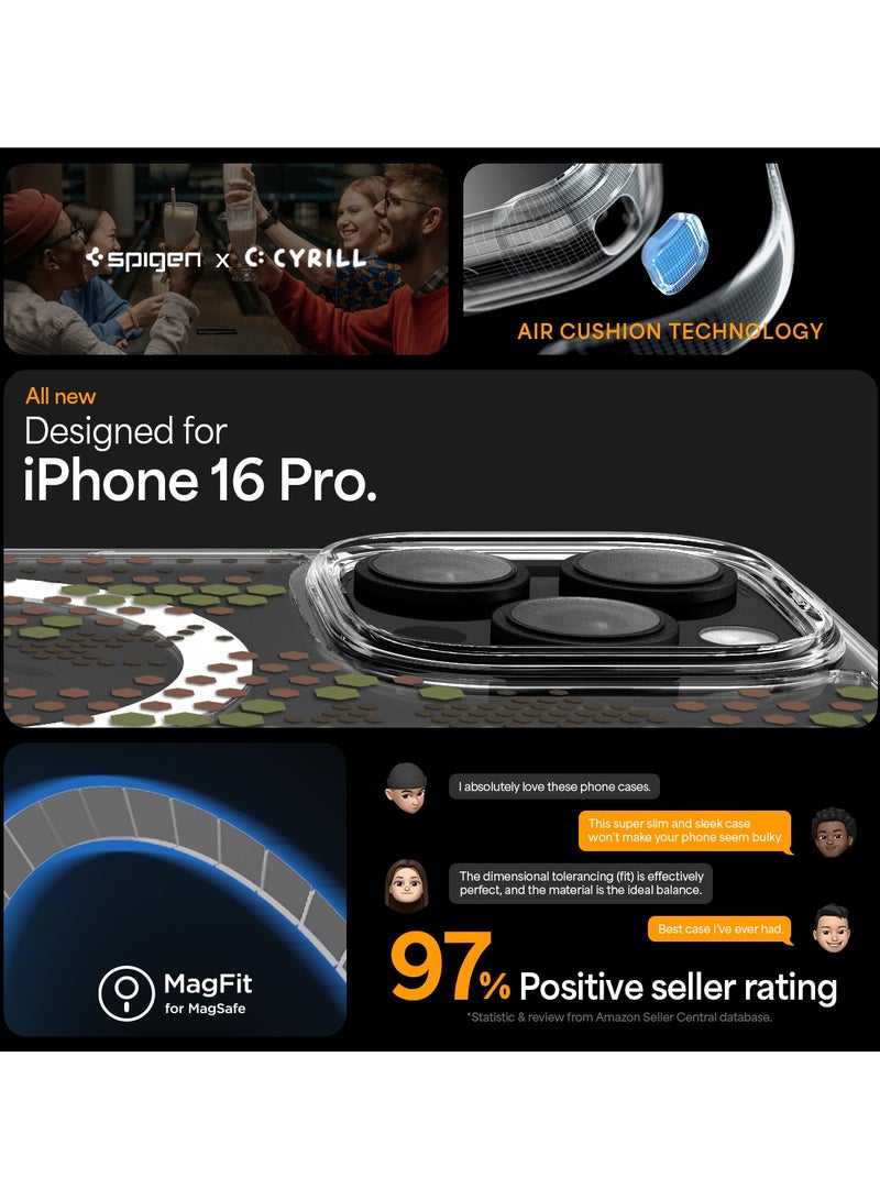 Spigen Ultra Hybrid MagFit for iPhone 16 Pro Case Cover with MagSafe (2024) Digital Camo - Image 2