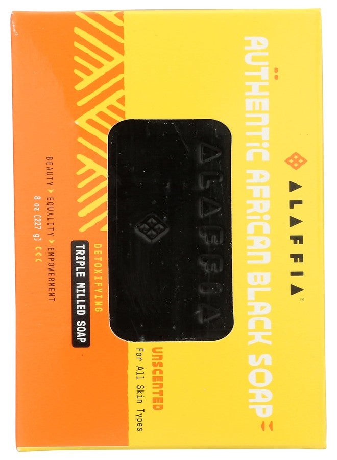 Alaffia, Soap Bar Triple Milled Authentic Afrcn Blk Unsntd, 8 Ounce - Image 2